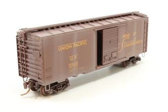 40' steel PS-1 boxcar of the Union Pacific - red 193455