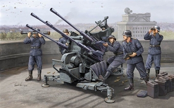 FlaK 38 20mm anti-aircraft guns