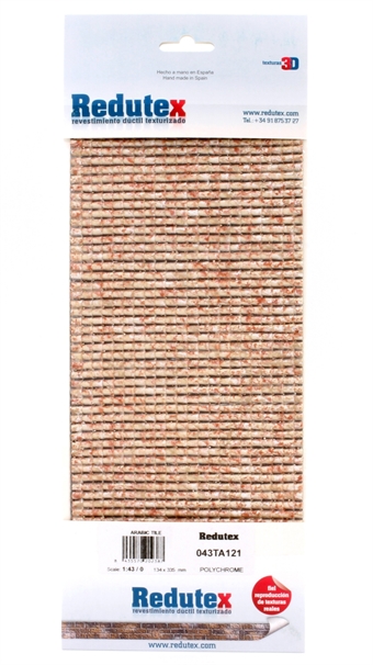 Arabic Tile in Beige - Polychrome