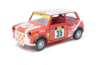 Mini cooper race car #35 - Stephen King