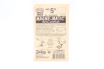 No.5 Standard Magne-Matic Coupler - Medium 9/32'' (Pack of Four)