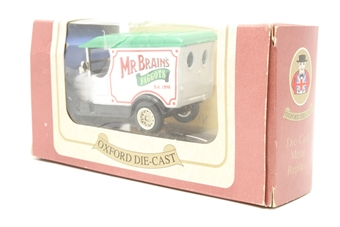 Deliveryvan with Mr Brains Faggots Livery