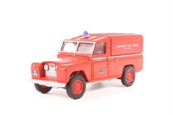 Land Rover Closed 'Hampshire Fire Service' Limited Edition