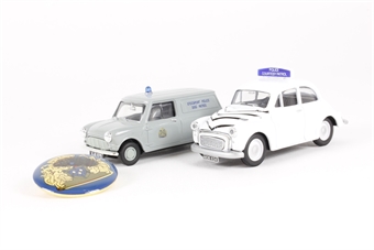 Morris Minor & Mini Van Set - 'Stockport Borough Police'