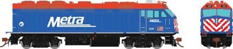 F40PHM-2 EMD 192 of Metra - digital sound fitted