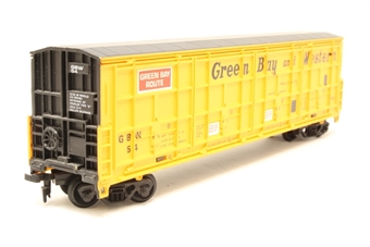 Thrall Box Car in Green Bay & Western Livery