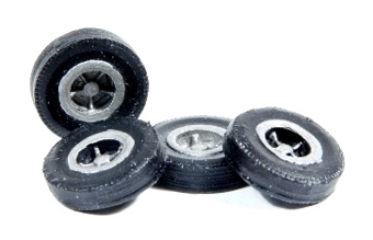 Truck Tires with Rims - pack of 4