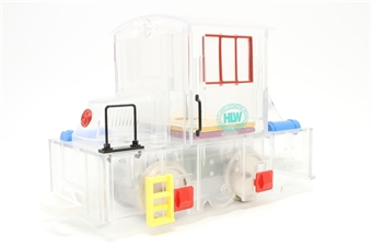 4 wheel switching loco - transparent bodywork