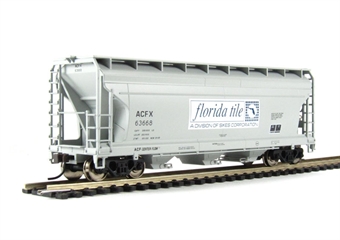Trainman Covered Hopper Florida Tile (acfx) 636