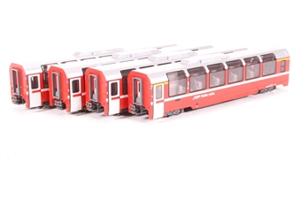 Rhaetian Railway-Bernina Express 4-car add-on set