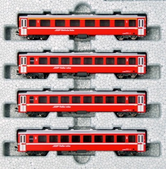Alpine Red Coach EW I 4-Car Basic Set