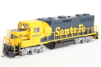 GP39-2 EMD 3609 of the Santa Fe