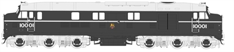 10001 diesel loco BR Black with small early crest . May 1954 - Aug 1956. NOT PRODUCED