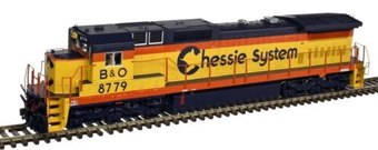 Dash 8-40C GE 8808 of the Chessie System