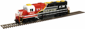 GP38 EMD 5642 of the Norfolk Southern  - digital sound fitted