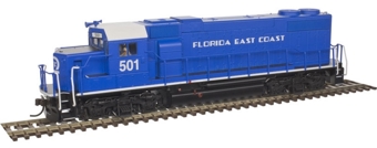 GP38-2 EMD 501 of the Florida East Coast