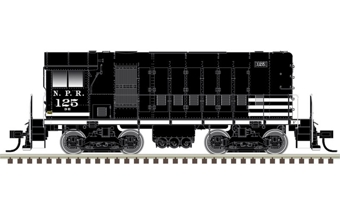 HH600/660 Alco 125 of the Northern Pacific - digital sound fited