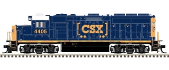 GP40-2 EMD 6455 of the CSX - digital sound fitted