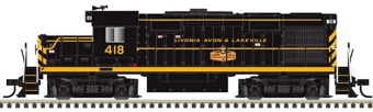 RS-36 Alco 418 of the Livonia Avon & Lakeville - digital sound fitted