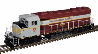 GP40-2 EMD 4002 of the Iowa Northern