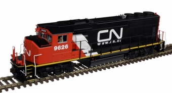 GP40-2 EMD 9592 of the Canadian National