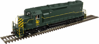 SD35 EMD 2502 with low nose of the Central Railroad of New Jersey - digital sound fitted