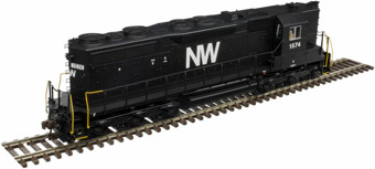 SD35 EMD 1502 with high nose of the Norfolk and Western - digital sound fitted