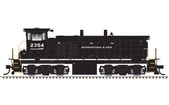 MP15DC EMD 2408 of the Morristown and Erie