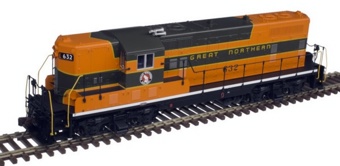 GP7 EMD 632 of the Great Northerm - digital sound fitted