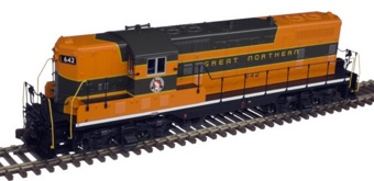 GP7 EMD 642 of the Great Northerm - digital sound fitted