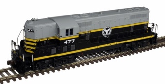 GP7 EMD 473 of the Belt Railway of Chicago - digital sound fitted