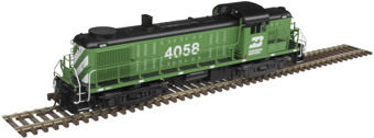 RS-3 Alco 4058 of the Burlington Northern - digital fitted