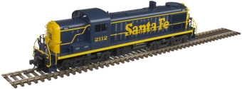 RSD-4/5 Alco 2112  of the Santa Fe - digital sound fitted