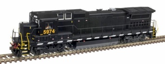 Dash 8-40B GE 5966 of CSX - digital sound fitted