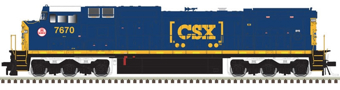Dash 8-40CW GE 7670 of CSX - digital sound fitted