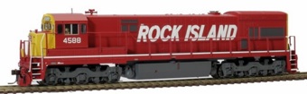 U30C GE 4596 of the Rock Island