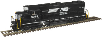 GP38-2 EMD 5347 of the Norfolk Southern - digital sound fitted
