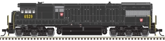 U28C GE 6527 of the Pennsylvania Railroad