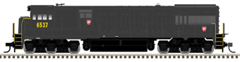 U30C GE Phase 1 6536 of the Pennsylvania Railroad - digital sound fitted