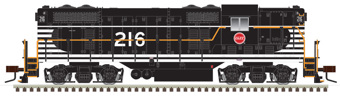 GP7 EMD 216 of the Missouri Pacific 