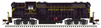 GP7 EMD 21 of the Western Maryland