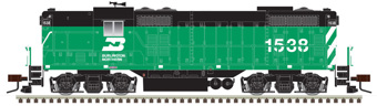 GP7 EMD 1538 of the Burlington Northern
