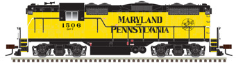 GP7 EMD 1506 of the Maryland and Pennsylvania - digital sound fitted