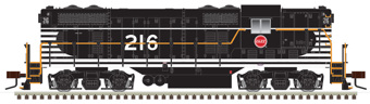 GP7 EMD 209 of the Missouri Pacific - digital sound fitted