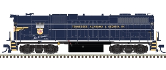 GP38 EMD 80 of the Tennessee Alabama and Georgia - digital sound fitted