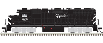 GP38 EMD 2005 of the Chesapeake & Delaware  - Digital sound fitted