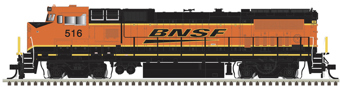 Dash 8-40BW GE 529 of the Burlington Northern Santa Fe (Wabtech Rebuild)