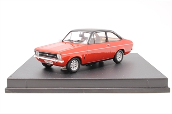Ford Escort MkII 1300 Ghia sunset red