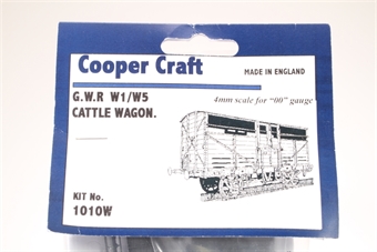 GWR Cattle Wagon Kit