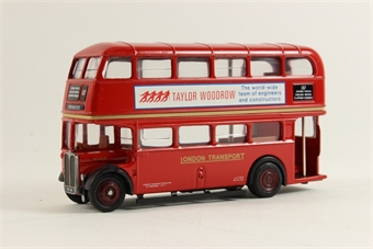 AEC Regent RT (Closed) d/deck bus - "London Transport - Taylor Woodrow"